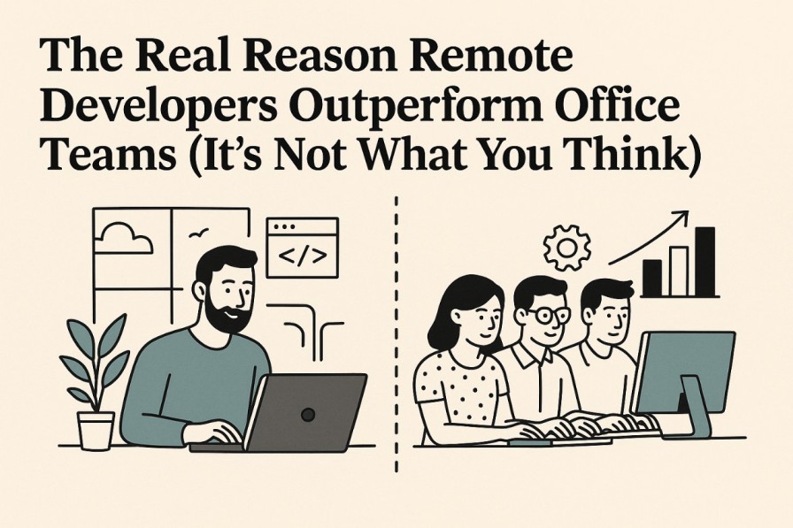 The Real Reason Remote Developers Outperform Office Teams (It's Not What You Think)